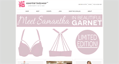 Desktop Screenshot of essentialbodywear.com